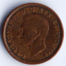 Монета 1 цент. 1947 год, Канада.