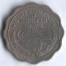 Монета 1 анна. 1948 год, Пакистан.