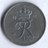 Монета 2 эре. 1957 год, Дания. C;S.