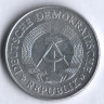 Монета 2 марки. 1977 год, ГДР.