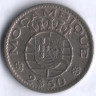 Монета 2,5 эскудо. 1954 год, Мозамбик (колония Португалии).