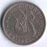 Монета 5 эскудо. 1966 год, Португалия.