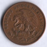 Монета 20 сентаво. 1970 год, Мексика.
