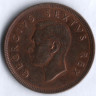 1 пенни. 1948 год, Южная Африка.