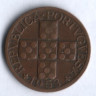 Монета 20 сентаво. 1953 год, Португалия.