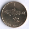 1 толар. 1998 год, Словения.
