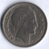 Монета 50 франков. 1949 год, Алжир.