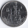 Монета 1 доллар. 1984 год, Канада. Жак Картье.