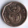 10 центов. 2007 год, ЮАР. (uMzantsi - Afrika).