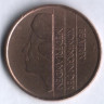 Монета 5 центов. 1990 год, Нидерланды.