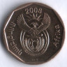 10 центов. 2008 год, ЮАР. (iNingizimu Afrika).