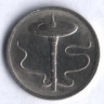 Монета 5 сен. 1997 год, Малайзия.