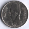 Монета 5 милльемов. 1938 год, Египет.