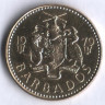 Монета 5 центов. 1979 год, Барбадос.