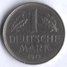 Монета 1 марка. 1972 год (F), ФРГ.
