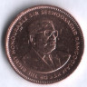 Монета 5 центов. 2007 год, Маврикий.