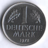 Монета 1 марка. 1972 год (G), ФРГ.