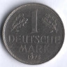 Монета 1 марка. 1973 год (J), ФРГ.