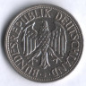 Монета 1 марка. 1973 год (J), ФРГ.