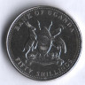 Монета 50 шиллингов. 2003 год, Уганда.
