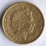 Монета 1 фунт. 2008 год, Великобритания.