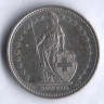 1/2 франка. 1993 год, Швейцария.