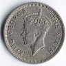 Монета 6 пенсов. 1948 год, Южная Родезия.