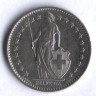1/2 франка. 1981 год, Швейцария.