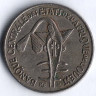 Монета 50 франков. 1978 год, Западно-Африканские Штаты.