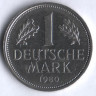 Монета 1 марка. 1980 год (J), ФРГ.
