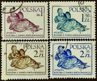 Набор почтовых марок (4 шт.). "Искусство". 1978-1979 годы, Польша.