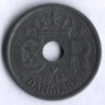 Монета 25 эре. 1944 год, Дания. N;GJ.