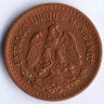 Монета 1 сентаво. 1949 год, Мексика.