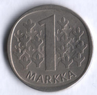 1 марка. 1980 год, Финляндия.