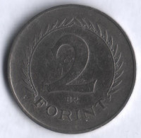 Монета 2 форинта. 1950 год, Венгрия.