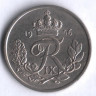Монета 25 эре. 1956 год, Дания. C;S.