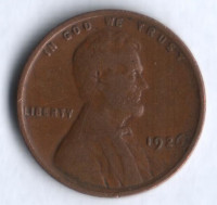 1 цент. 1926 год, США.