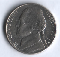 5 центов. 2000(D) год, США.