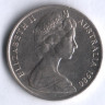 Монета 10 центов. 1980 год, Австралия.