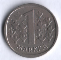 1 марка. 1982 год, Финляндия.