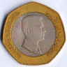 Монета 1/2 динара. 2006 год, Иордания.