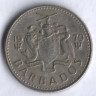 Монета 10 центов. 1979 год, Барбадос.
