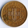 Монета 1 фартинг. 1942 год, Ямайка.