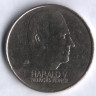 Монета 20 крон. 2002 год, Норвегия.