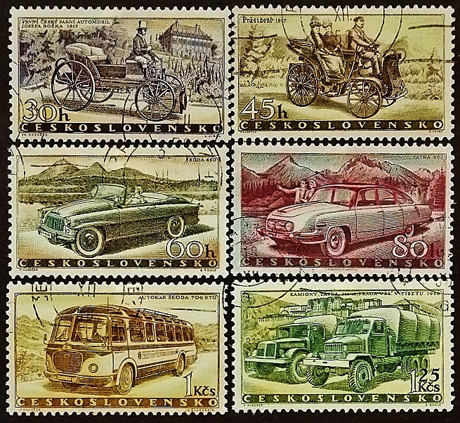 Почтовые Марки Автомобили Купить