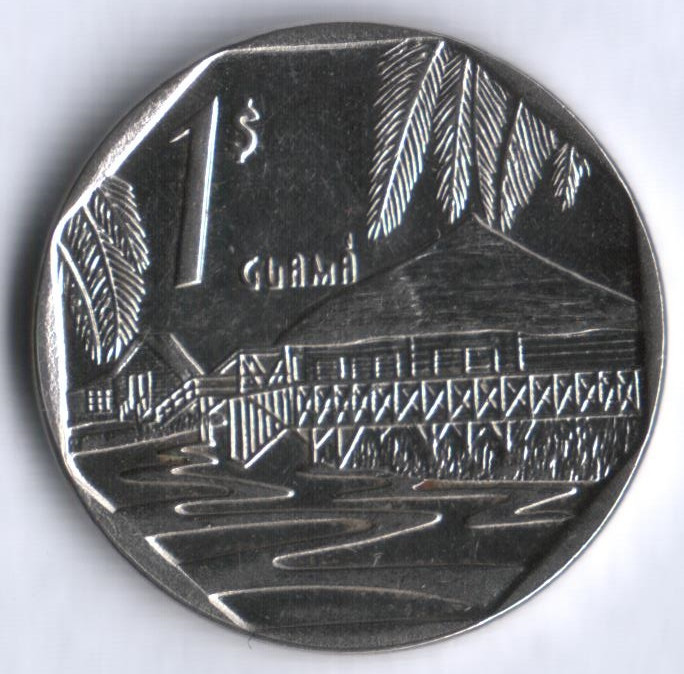 Монета 1 песо. 2012 год, Куба. Конвертируемая серия.