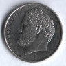 Монета 10 драхм. 2000 год, Греция.
