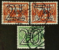 Набор марок (3 шт.). "Стандарт". 1940 год, Нидерланды.