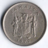 Монета 5 центов. 1972 год, Ямайка.