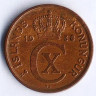 Монета 2 эйре. 1938 год, Исландия. N-GJ.